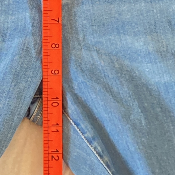 Preloved Topshop Men's Skinny Denim Jeans Blue Size 32 - Small Marks - Picture 12 of 15